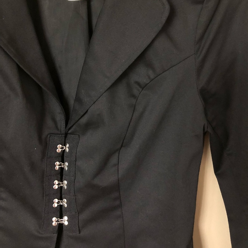 {Rampage} Black Classic Hook Closure Blazer Suit - Picture 3 of 5